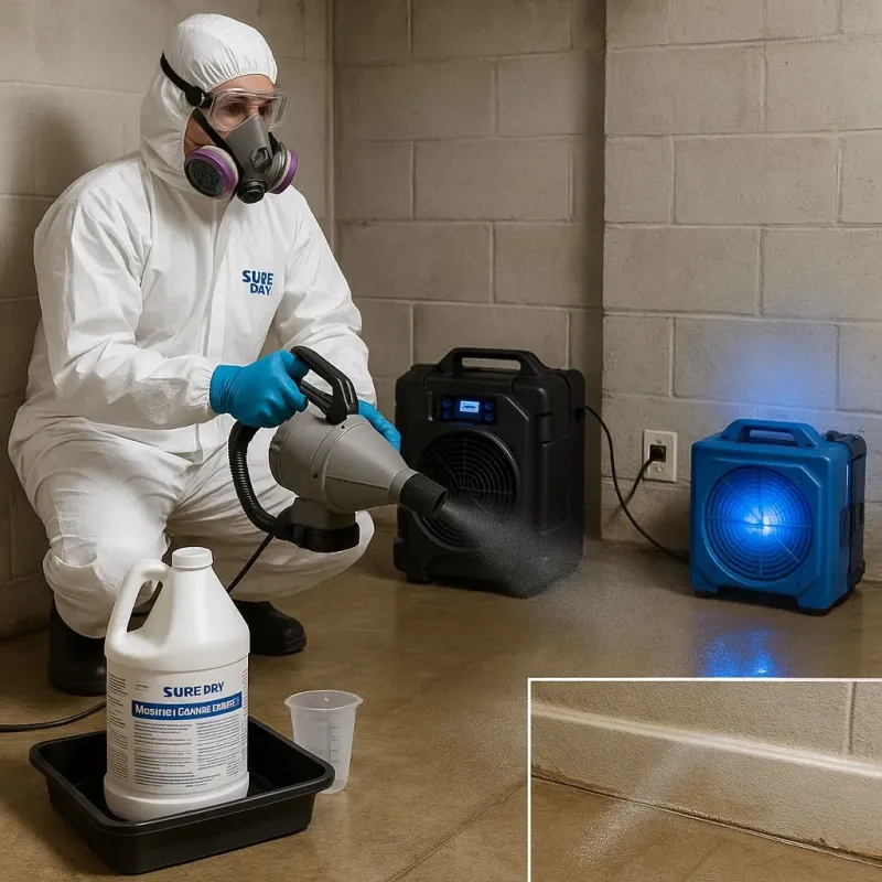 Sanitization and Odor Removal process in Marion, OH